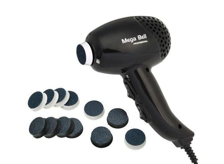 Imagem de Pedicuro Elétrico Esfoliador Lixa Elétrica para os Pés + 12 Lixas Descartáveis (Escolha a Cor e Voltagem)