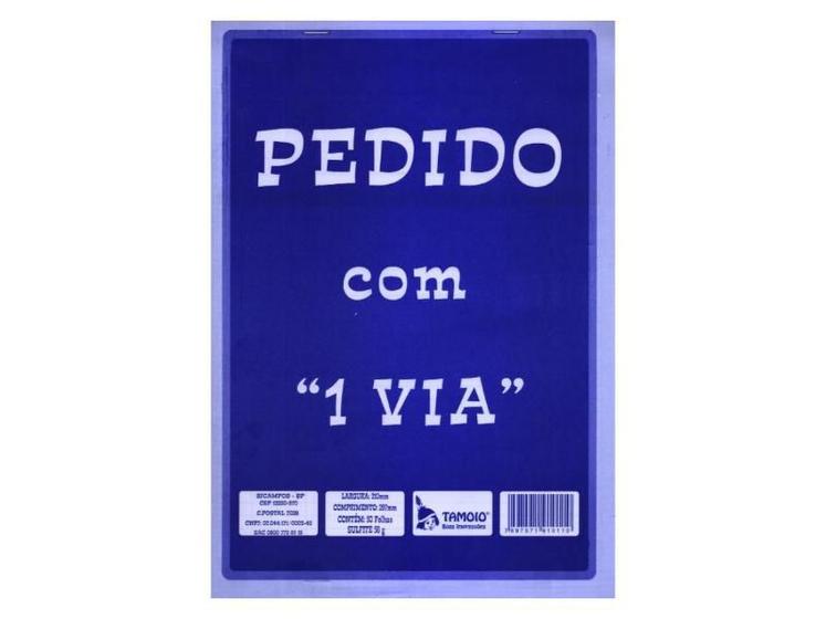 Pedido 1 Via Oficio 50 Folhas Com 10 Blocos Tamoio Bloco De Pedido Magazine Luiza 6617