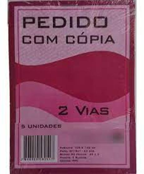 Imagem de Pedido com cópia (1, 2 ou 3 vias) - marse