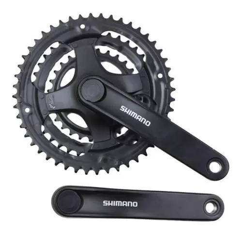 Imagem de Pedivela Shimano Tourney Fc-ty301 28/38/48d PRETO BIKE 29