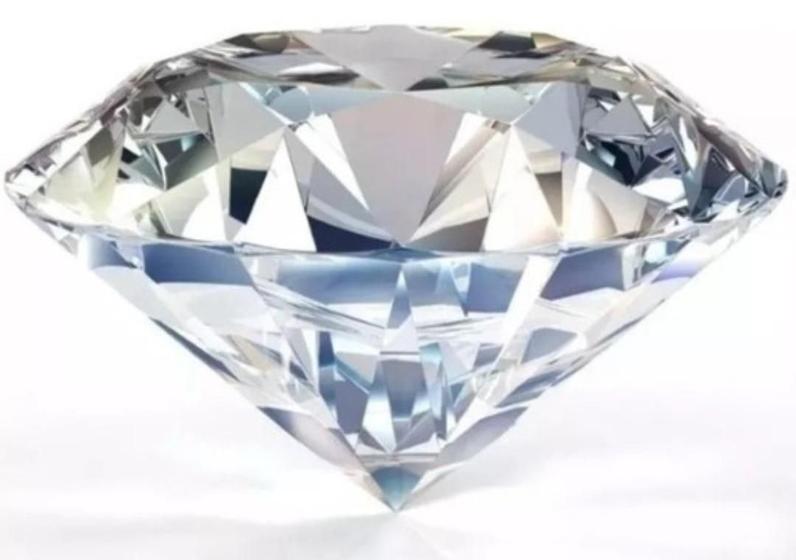 Imagem de Pedra Do Poder Cristal Vidro Diamante Peso Papel Jóia