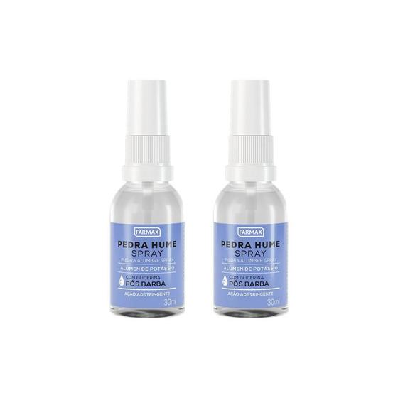 Imagem de Pedra Hume Farmax 30Ml Spray - Kit Com 2Un