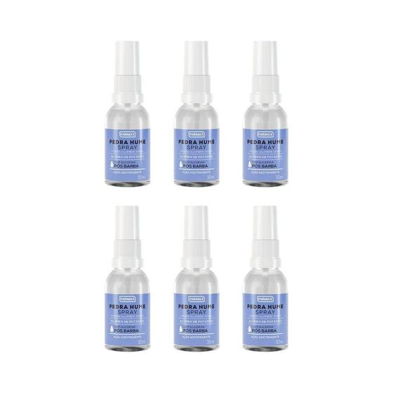 Imagem de Pedra Hume Farmax 30Ml Spray - Kit Com 6Un