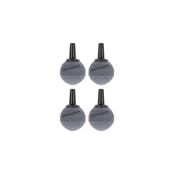 Imagem de Pedra Porosa Carborundum Bola 3cm - Kit 4 Unidades