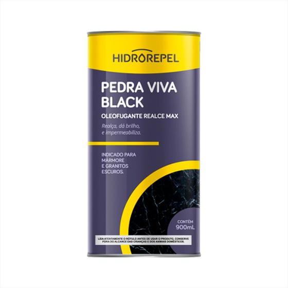 Imagem de Pedra Viva Black Oleofugante 900ml Realce Max Hidrorepel