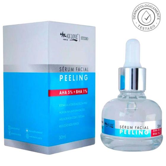 Imagem de Peeling Serum Facial Esfoliação Renovação e Uniformização da Pele 30ml - Max Love