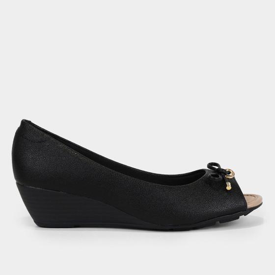 Peep Toe Modare Anabela III Feminino Menor preço em Peep Toe Modare Anabela III Feminino