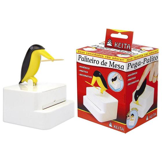 Imagem de Pega palito paliteiro de mesa automatico