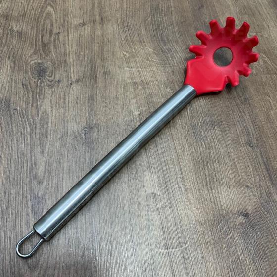 Imagem de Pegador De Massas De Silicone Com Cabo De Aço Inox - Clink