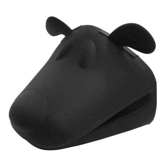 Imagem de Pegador de Panela Cachorro de Silicone  HomeCook Preto