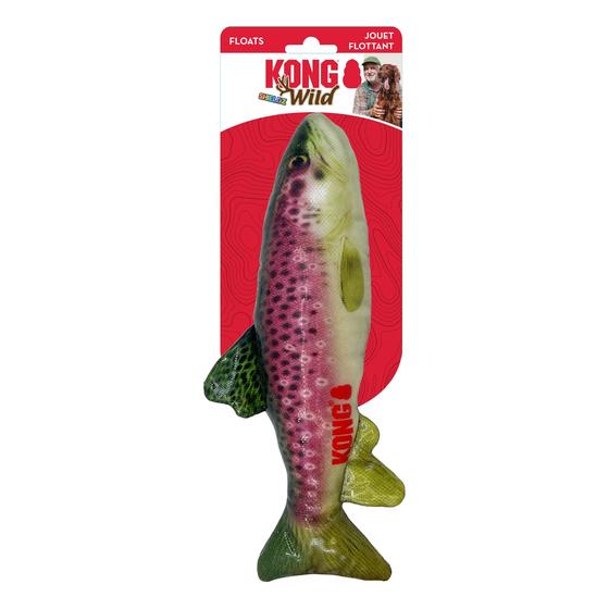 Imagem de Peixe De Brinquedo Aquatico Para Cachorro Kong Shieldz Wild