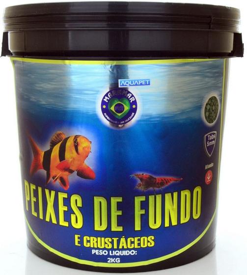 Imagem de Peixe De Fundo E Crustaceos Tabs 5mm 2kg Maramar