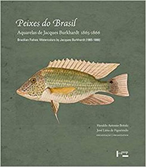 Imagem de Peixes do brasil/brazilian fishes: aquarelas de jacques burkhardt (1865-1866) - EDUSP