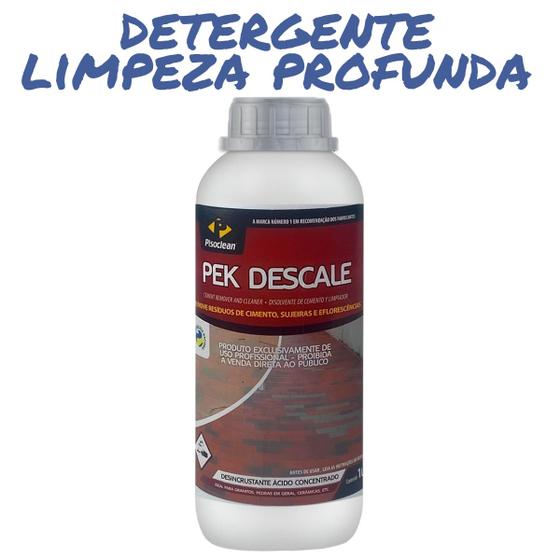 Imagem de Pek Descale 1l Pisoclean Remove Cimentos Sujeiras e Eflorescências