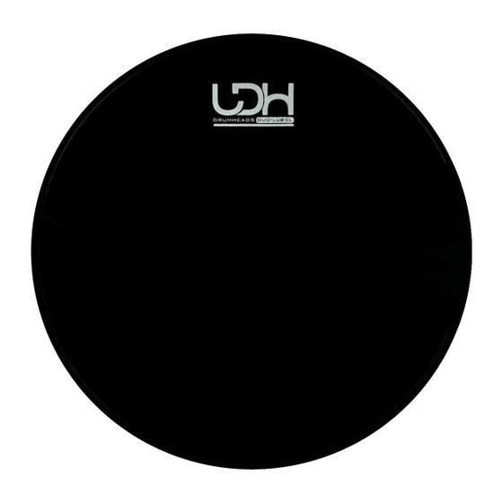 Imagem de Pele 12" Duo Lub Clear LDH Preto 98048PT - Luen