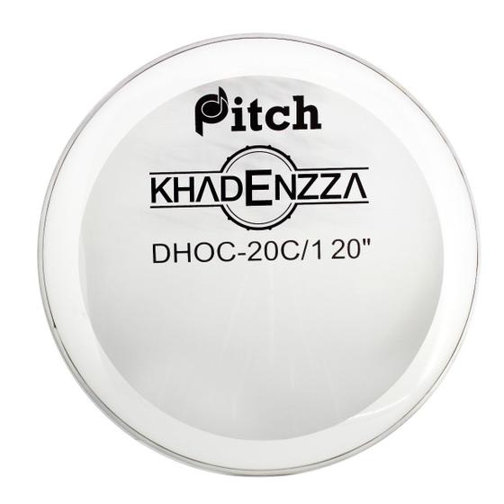 Imagem de Pele 20 bumbo transparente dhoc20c-1 khadenzza