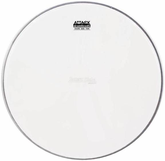Imagem de Pele Attack Drumheads Snare Side Hazy Thin 12 SS12T Resposta de Caixa
