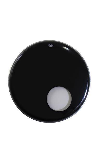 Imagem de Pele Bumbo Encore 22 Pol Ebony Com Furo En-1022-Es Remo