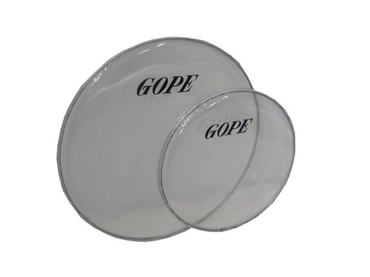 Imagem de Pele Cristal Transparente Percussão Gope 10 Polegadas