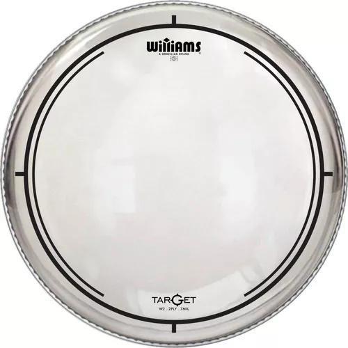 Imagem de Pele de Bateria Williams Target  W2 12" Clear