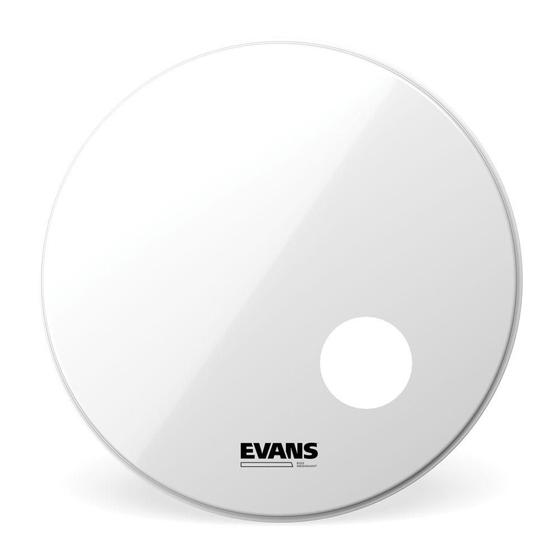Imagem de Pele De Resposta Para Bumbo EQ3 Resonant 22'' Evans BD22RSW