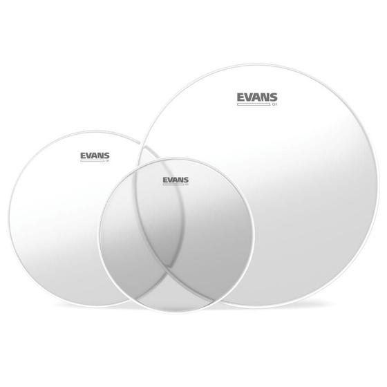 Imagem de Pele Kit Fusion G1 Transparente Evans G1 ETP-G1CLR-F