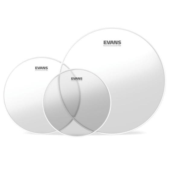 Imagem de Pele Kit Rock G2 Transparente Evans ETP-G2CLR-R