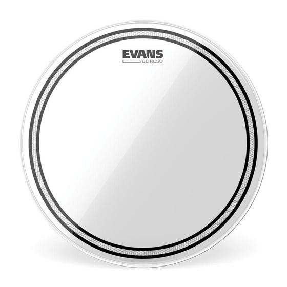 Imagem de Pele Para Caixa E Tom EC Resonant 14'' Evans TT14ECR