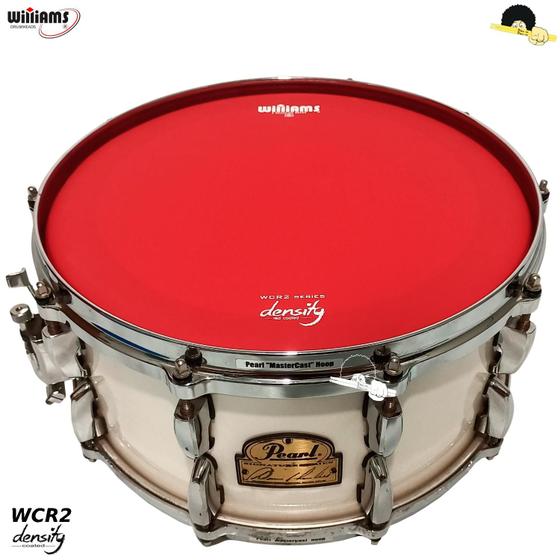 Imagem de Pele para Caixa/Surdo Williams Density - WCR2 Duplo filme Coated RED 14