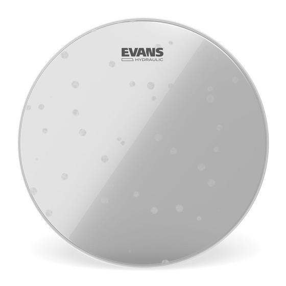 Imagem de Pele Para Caixa / Tom Hidraulica Transparente 20" Evans TT20HG