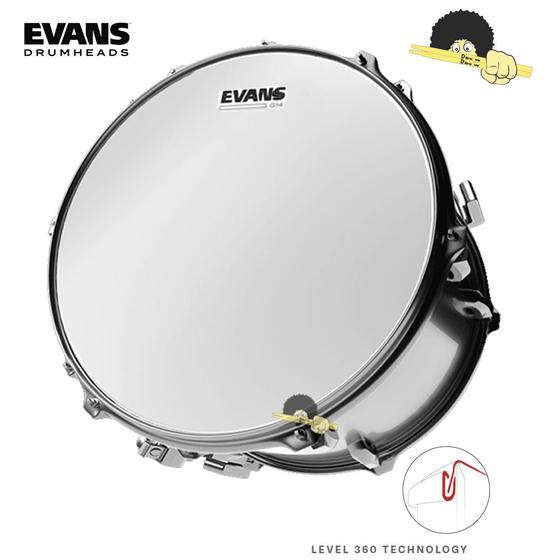 Imagem de Pele para surdo/bumbo 16 -  Evans G14 Coated - com Anel Level 360