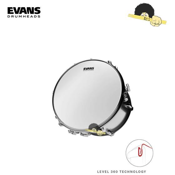 Imagem de Pele para tom 8 - Evans G1 Coated Filme Simples porosa com Anel Level 360