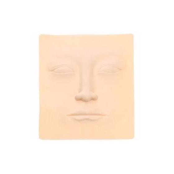 Imagem de Pele Sintética Face 3D Para Treino Micropigmentação Facial