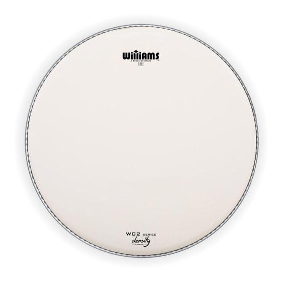 Imagem de Pele Tom Bateria 12" Williams Density Coated WC2 Duplo Porosa