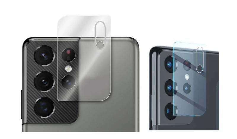 Imagem de Película 3D Para Câmera Compatível Com Samsung Galaxy S21 Ultra Blindada