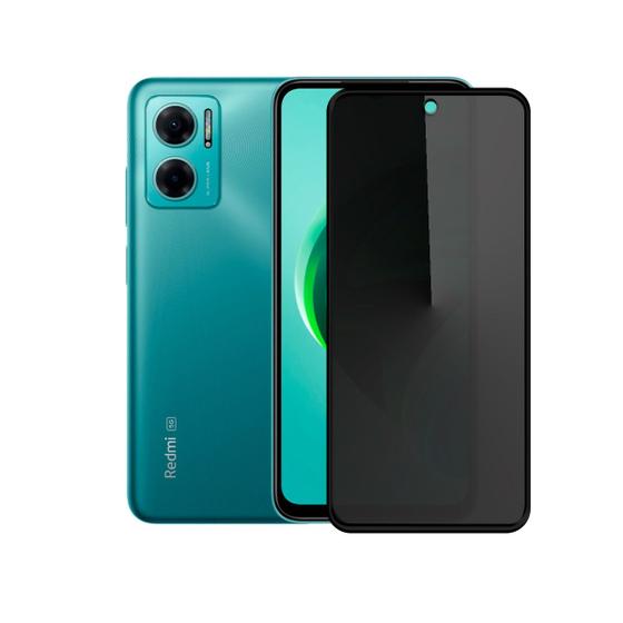 Imagem de Película 3D Privacidade Compatível com Red-mi Note 11E Pro Vidro Temperado