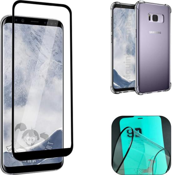 Imagem de Película 9D Cerâmica + Case Capinha Para Samsung S8
