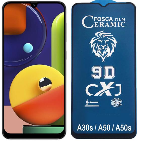 Imagem de Pelicula 9D Ceramica Privacidade Fosca Compativel com Samsung Galaxy A30s A50 A50s