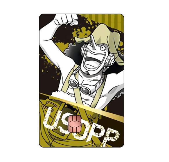 Imagem de Película Adesiva Para Cartão De Crédito One Piece Usopp