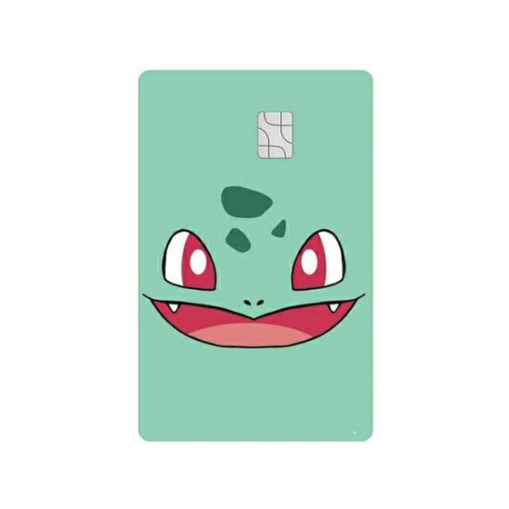 Imagem de Película Adesiva Para Cartão De Crédito Pokémon Bubasauro