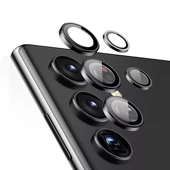 Imagem de Pelicula Aro Case Protetor De Camera Lente Samsung S22 Ultra