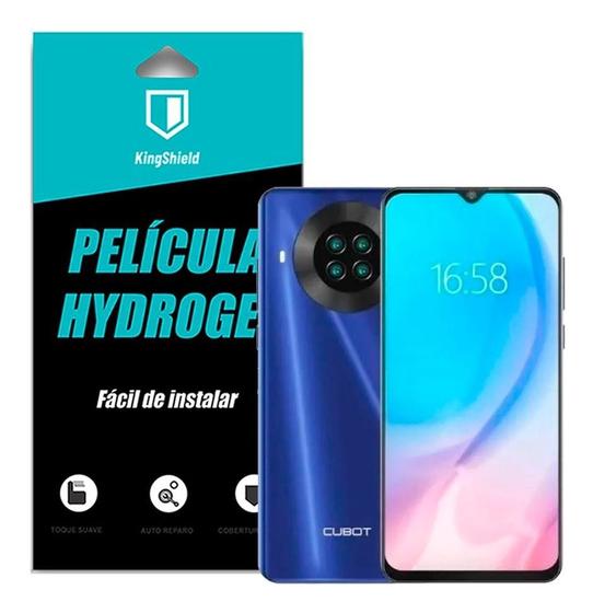 Imagem de Película Compatível Cubot Note 20 Pro Kingshield Hydrogel Cobertura Total (Tela & Traseira)