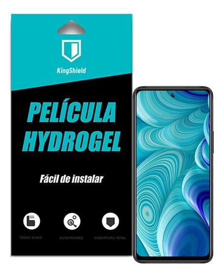 Imagem de Película Compatível Infinix Hot 11S Kingshield Hydrogel Cobertura Total (Tela & Traseira)