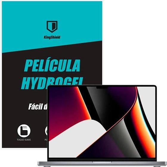 Imagem de Película Compatível MacBook Pro 13 2020 (A2338) Kingshield Hydrogel HD Cobertura Total