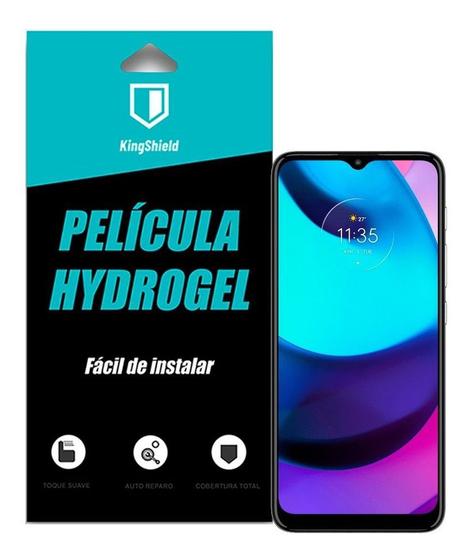 Imagem de Película Compatível  Moto E20 Kingshield Hydrogel Cobertura Total (Tela & Traseira)