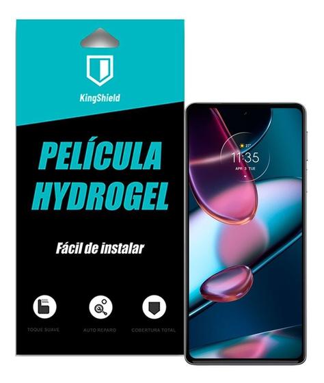 Imagem de Película Compatível Moto Edge 30 Pro Kingshield Hydrogel Cobertura Total (Tela & Traseira)