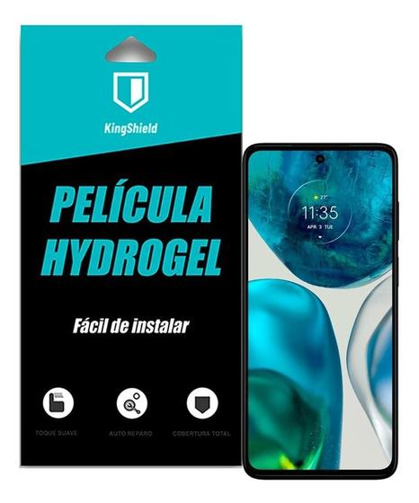 Imagem de Película Compatível Moto G52 KingShield Hydrogel - Privacidade Fosca