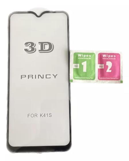 Imagem de Película Da Tela 3d LG K41s + Kit De Limpeza