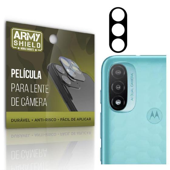 Imagem de Película De Câmera Moto E20 Anti Risco - Armyshield