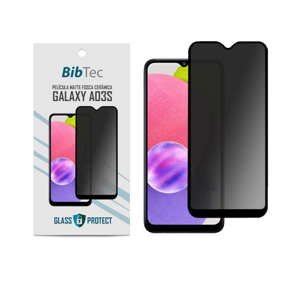 Imagem de Película de Cerâmica 9D Fosca para Samsung Galaxy A03S tela toda